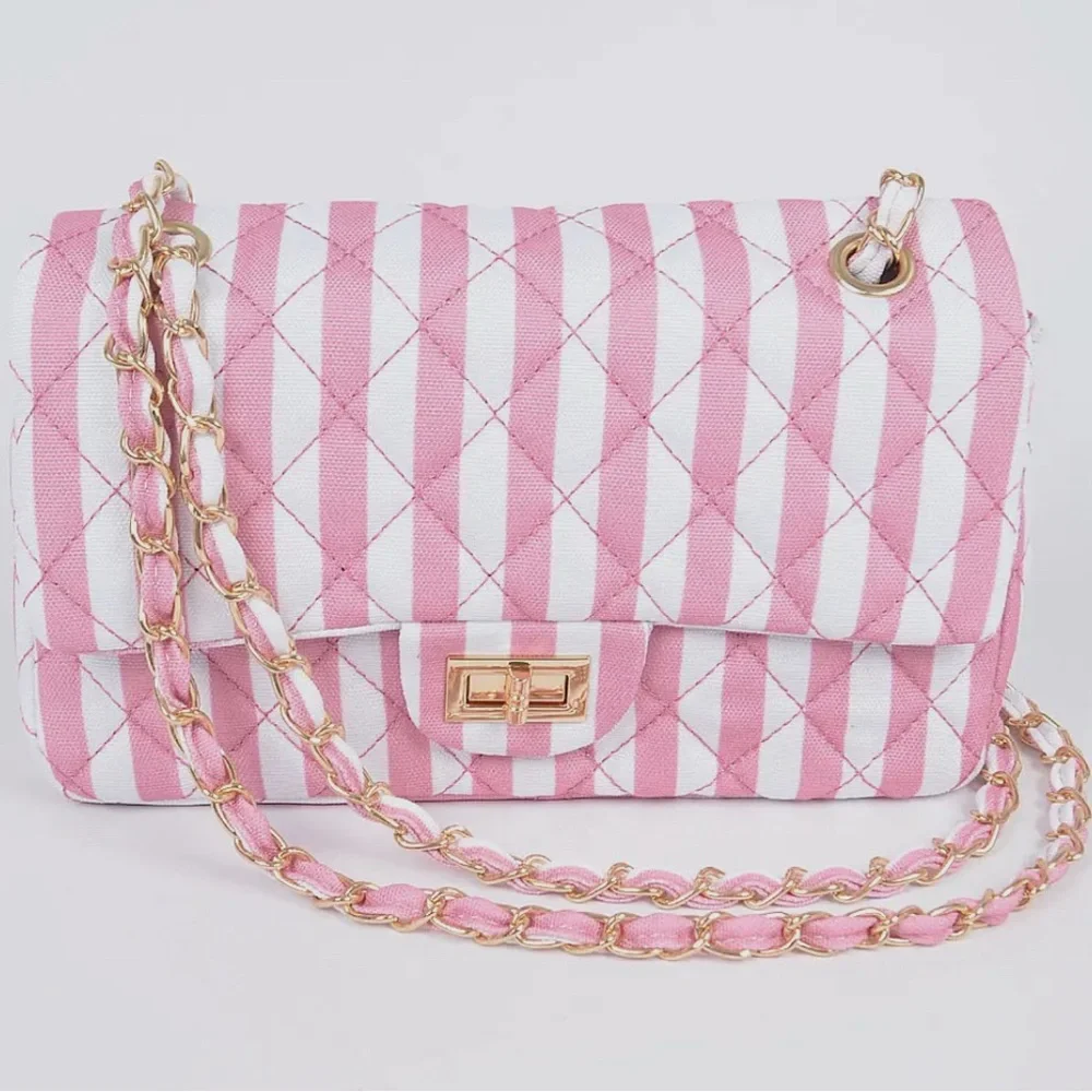 Pink Quilted Purse - Picture 1 of 1